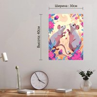 Картина по номерам Red Panda Крыса мем p55300