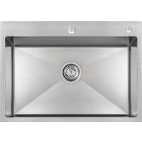 Кухонная мойка ARFEKA ECO AR 700*500 SATIN DECOR MILLET GRAINS