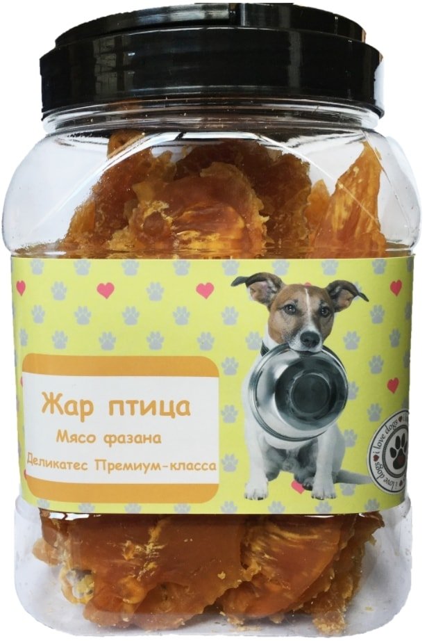 

Лакомство для собак O'dog Жар-птица - Мясо фазана 750 г