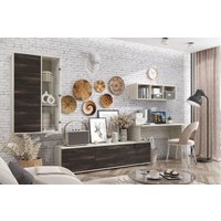 Полка Заречье Гретта ГТ-9 (Дуб Крафт Белый/Интра)