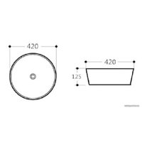 Умывальник Aquanet Smart-1-MB 273686