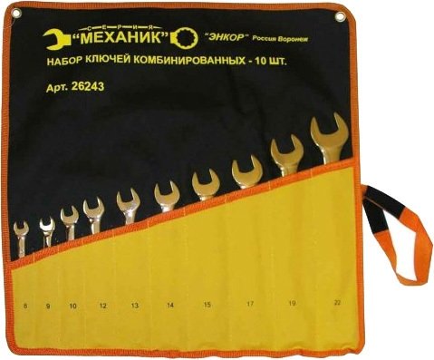 

Набор ключей Энкор 26243 (10 предметов)
