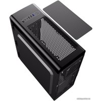 Корпус GameMax Moonlight (черный, голубая подсветка)