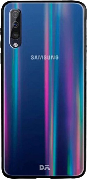 

Чехол для телефона Case Aurora для Galaxy A50 (синий/черный)