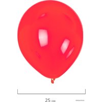 Набор воздушных шаров Золотая сказка 104998 (50 шт, красный)