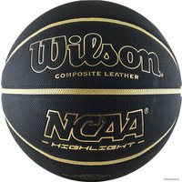 Баскетбольный мяч Wilson NCAA Highlight Gold WTB067519XB07 (7 размер)
