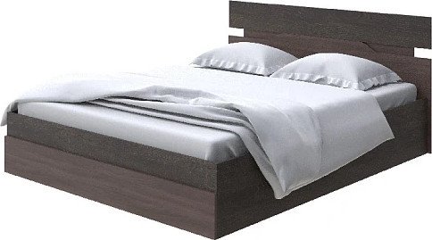 Кровать PROxSON Milton с ПМ 180x190 (дуб кантербери/ясень шимо темный)