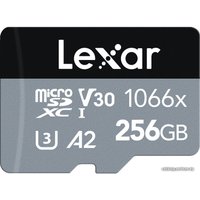 Карта памяти Lexar microSDXC LMS1066256G-BNANG 256GB (с адаптером)