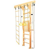 Детский спортивный комплекс Kampfer Wooden Ladder Maxi Wall (3м, натуральный/белый)