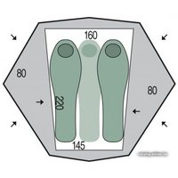 Треккинговая палатка Pinguin Aero 3