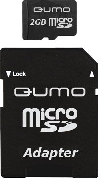 

Карта памяти QUMO microSD 2 Гб