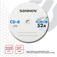 CD-R диск Sonnen 700Mb 52x 513531 (25 шт.)