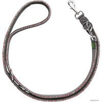 Поводок Hunter T-Leash Divo Reflect 15/200 69120 (красный/серый)