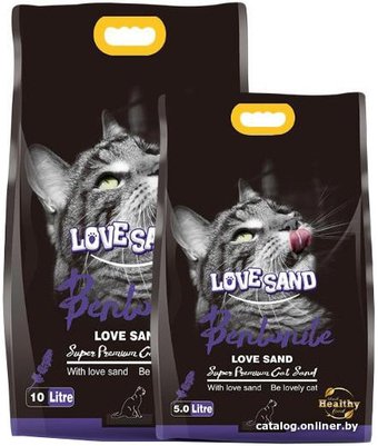 Наполнитель для туалета Love Sand LS-004 10 л (лаванда)