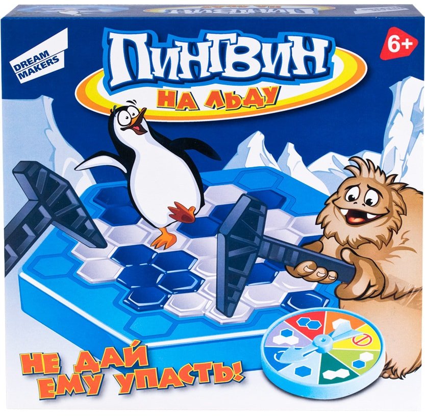 

Детская настольная игра Dream Makers Пингвин на льду