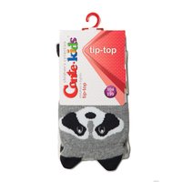 Колготки Conte-kids Tip-Top Енотики 17С-60СП (р. 62-74, молочный-серый 444)