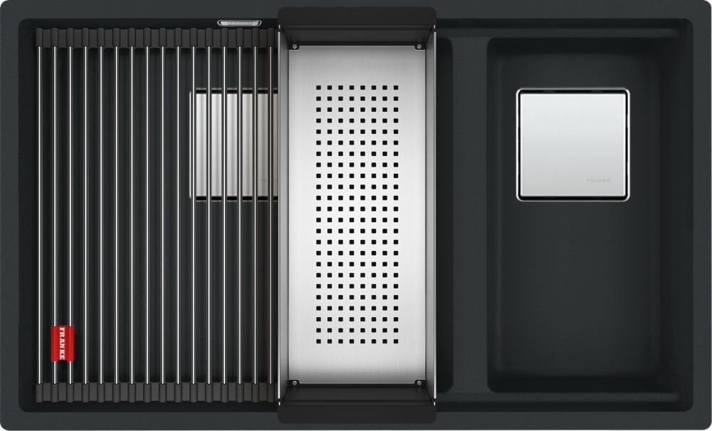 

Кухонная мойка Franke Kanon KNG 160-46-21 125.0633.004 (матовый черный)