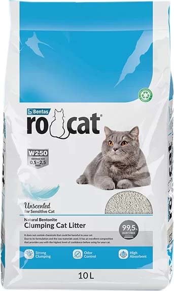 

Наполнитель для туалета RoCat W250 без запаха 10 л