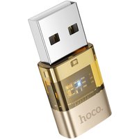 Адаптер Hoco UA36C USB Type-A - USB Type-C (золотистый)