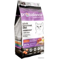 Сухой корм для кошек Probalance Gourmet Diet Adult Beef & Lamb (Говядина и ягненок) 10 кг