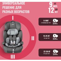 Детское автокресло Nino Simple ZY10 (серый/черный)