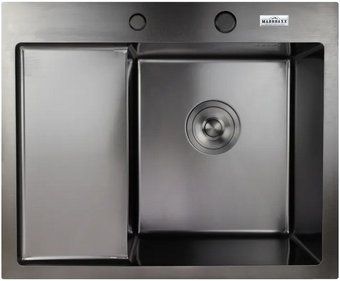 Кухонная мойка MARRBAXX B5848R-MR (черный/графит)
