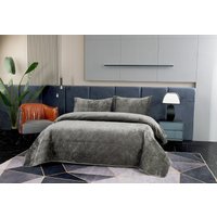 Набор текстиля для спальни Sofi De MarkO Деварта 240x260 Пок-Дв-240x260ст (стоун)