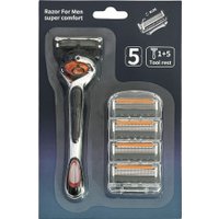 Бритвенный станок Glamify 5 касет