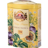 Зеленый чай Basilur Винтажные цветы Страсть тропика 100 г