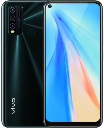 Vivo Y30 4GB/64GB (изумрудный черный)