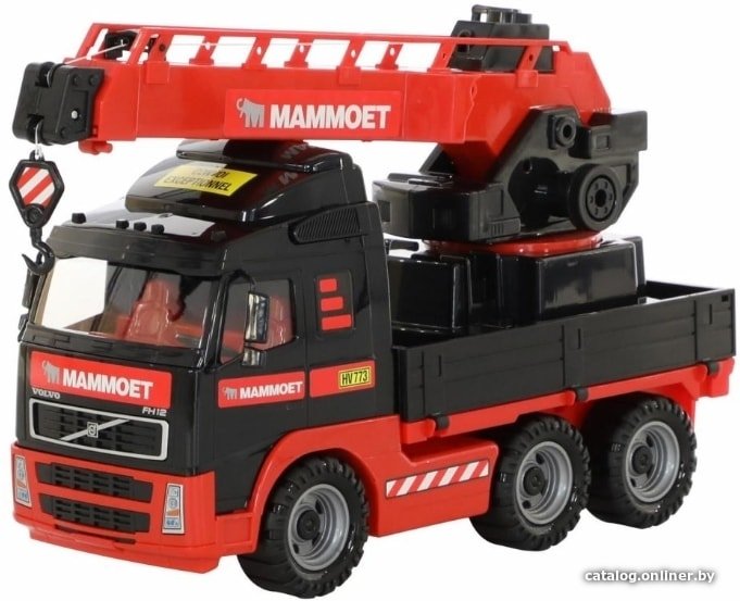 Автомобиль с краном Полесье Автомобиль-кран с краном Mammoet Volvo 56979