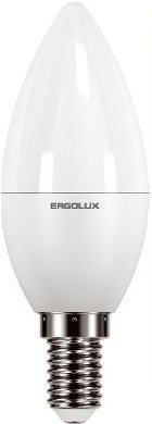 Светодиодная лампочка Ergolux LED C35 E14 9 Вт 3000 К