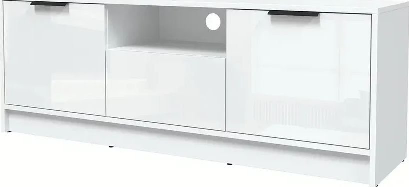 

Тумба Интерлиния ТВ Концепт КТ-ТВ3-50 Глосс (белый платинум/белый глянец)