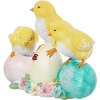 Статуэтка Elan Gallery Цыплята на яйцах 210221