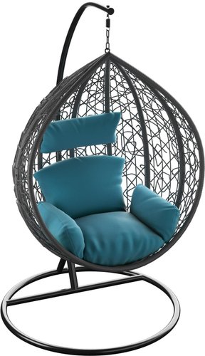 Подвесное кресло LoftyHome Noni 1147 (dark grey/blue)