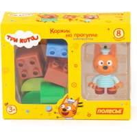 Конструктор Полесье Макси. Три кота. Коржик на прогулке 63745 (8эл)