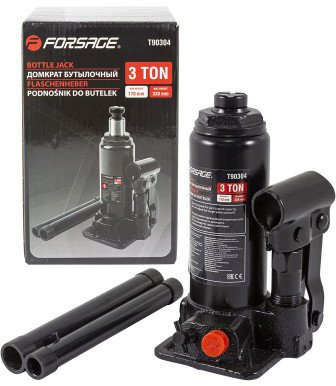 

Бутылочный домкрат FORSAGE F-T90304(DS) 3т