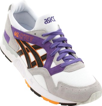 Asics Gel-Lyte V белый-фиолетовый (H435L-0190)