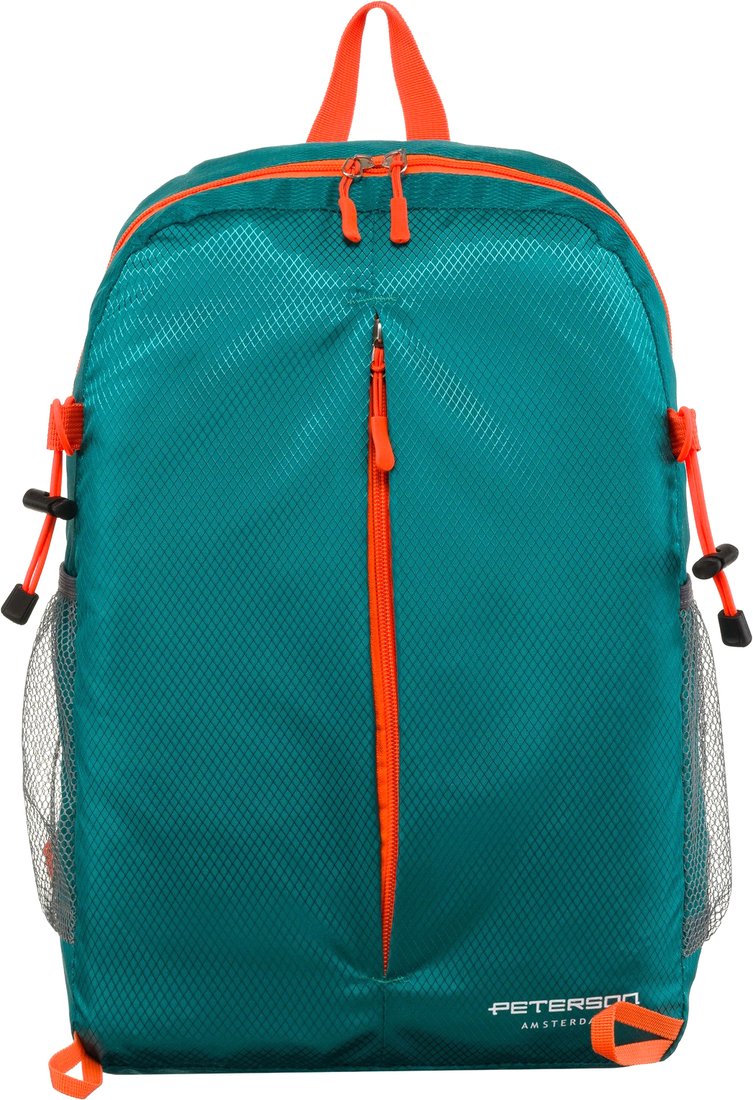 

Городской рюкзак Peterson PTN 23006-6656 (зеленый/оранжевый)