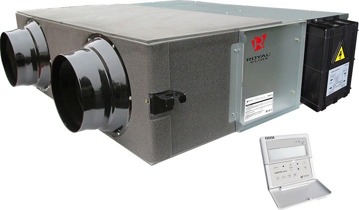 

Проветриватель с рекуперацией Royal Clima SOFFIO Uno RCS-1250-U