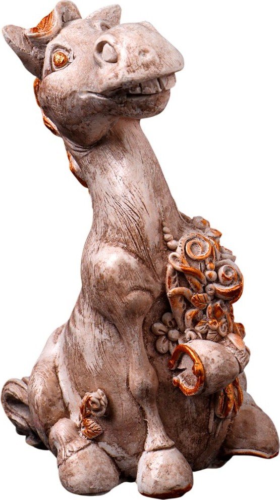 Статуэтка Хорошие сувениры Конь с букетом 10878507