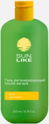 

Гель после загара Sun Like Регенерирующий (200 мл)