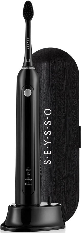 

Электрическая зубная щетка Seysso Carbon Basic Black (с чехлом)