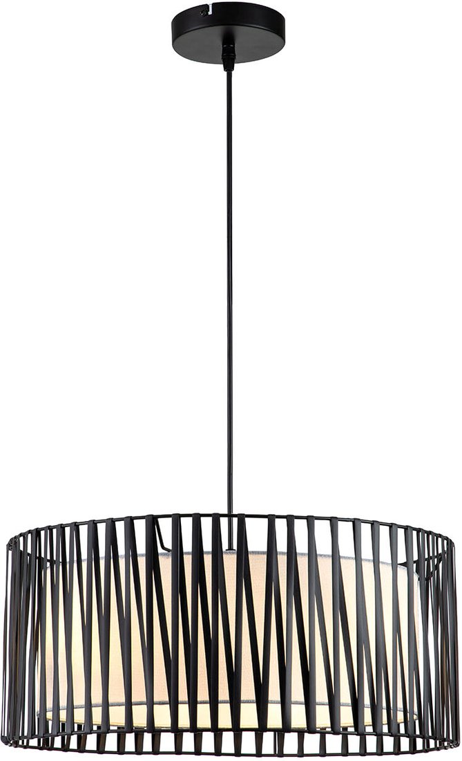 

Подвесная люстра Escada Zambeze 10181/3S E27*60W Black/Silver