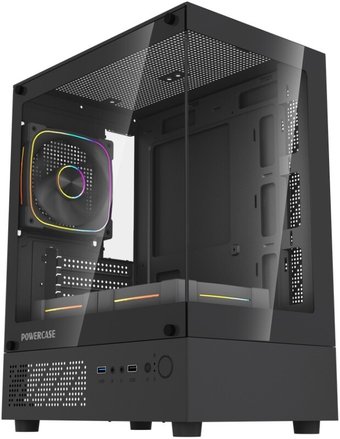 Корпус Powercase Vision Micro M1 ARGB CVMM1B-A3