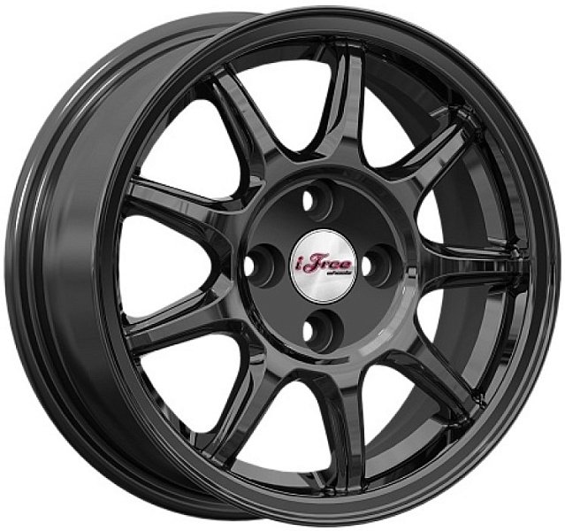 

Литые диски iFree Эвил (КС106) 14x5.5" 4x98мм DIA 58.5мм ET 35мм BK