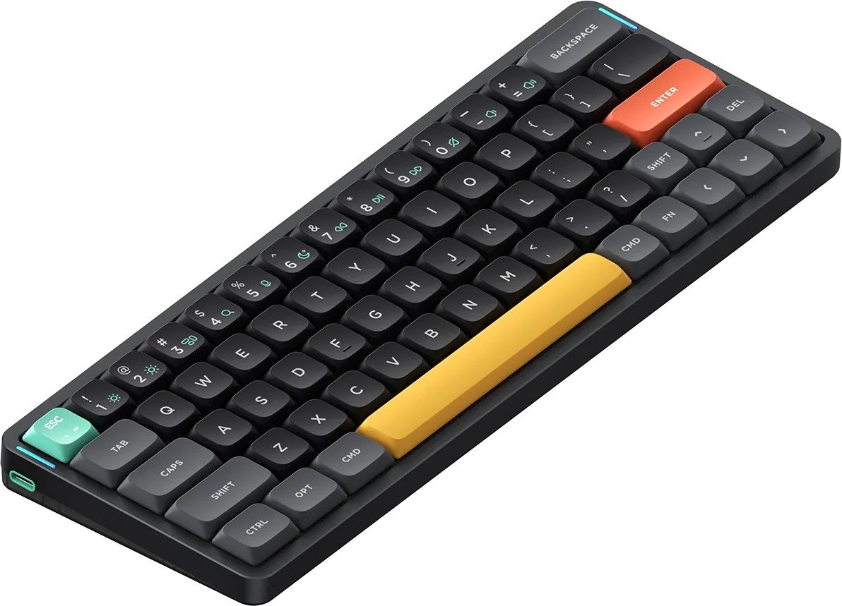 Клавиатура NuPhy Air60 V2 Basalt Black (Gateron Low Profile Red 2.0, нет кириллицы)