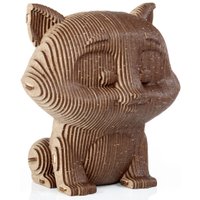 3Д-пазл Eco-Wood-Art Кошечка - копилка