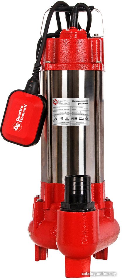 Фекальный насос Quattro Elementi Sewage 1700F Ci