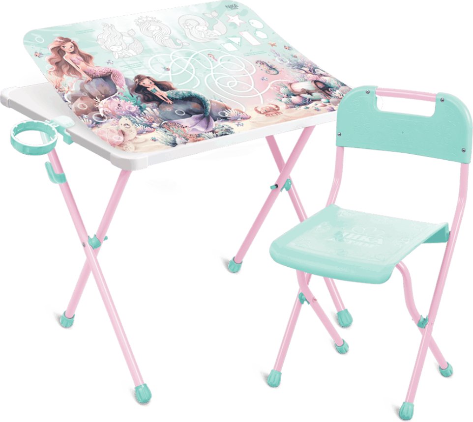 

Детский стол Nika КАМ-Р/Р (с русалочкой)